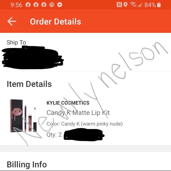 💥2/$45💥Kylie Matte Lip Kit - Candy K - Picture 6 of 6